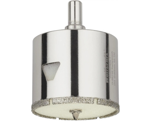 Diamantborr med centrumborr, 60 millimeter diameter