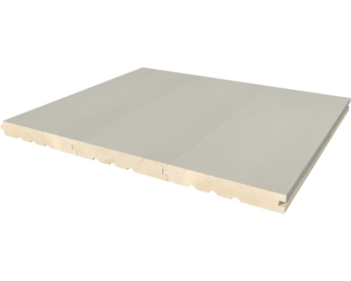 Träpanel med not och fjäder