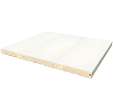 Träpanel med not och fjäder