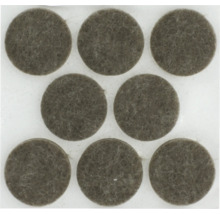 Filttassar, runda, för möbelmontering