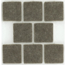 Fyrkantiga möbeltassar i filt, självhäftande, för att skydda golv