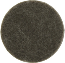 Rund möbeltass av filt