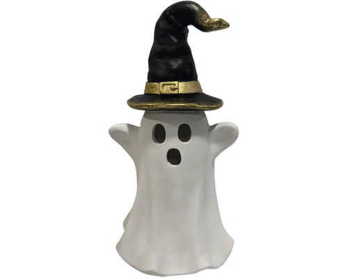 Spöke med häxhatt som Halloween dekoration