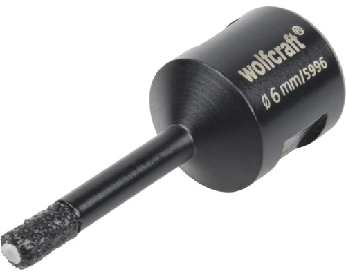 Wolfcraft glasborr, diameter 6 mm