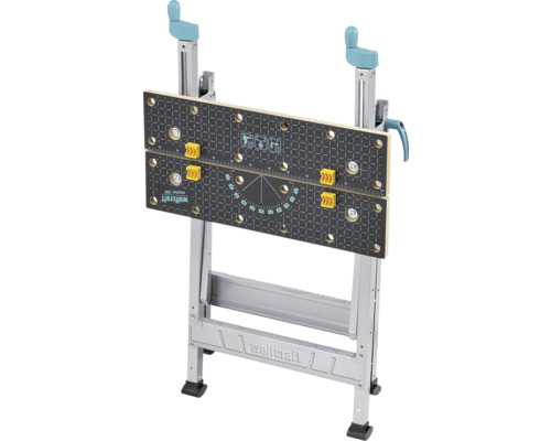 Wolfcraft Master 200 arbetsbänk med justerbara spännbackar