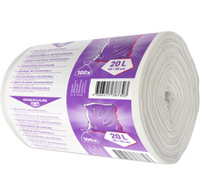 Rulle sopsäckar med 100 stycken, 20 liters kapacitet