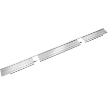 Rabattkant av metall, tredelat set med instickssystem för kantavgränsning.