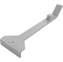 Dragjärn av metall för läggning av laminat och parkett.