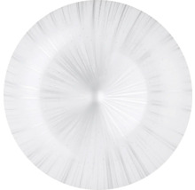 Rund taklampa av plast