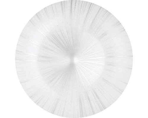 Rund taklampa av plast