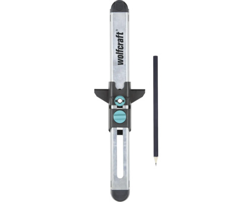 Wolfcraft parallellrits av metall och plast inklusive penna för markering av kanter.