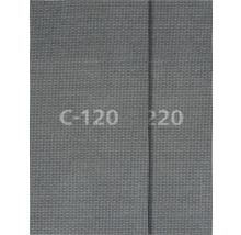 Finmaskigt nät för insektsnät med en kvadratisk nätstruktur och en vertikal söm.