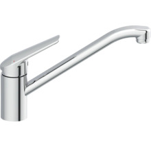 Enspaksblandare för diskho av metall