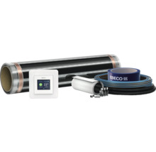 Elektrisk golvvärme med termostat och tillbehör