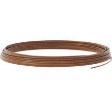 Brun elkabel i en spole