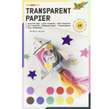 Foliapaket transparent papper, 20x30 cm, 10 ark