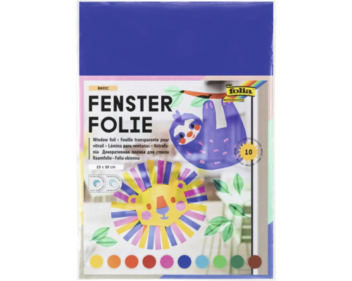 Förpackning fönsterfolie, 23 x 33 centimeter, självhäftande, transparent