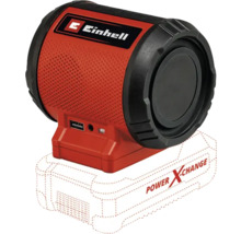 Einhell batteridriven byggnadsradio med USB-anslutning