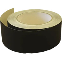 En rulle svart vävtejp.