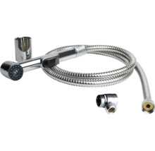 Bidé duschset med slang, hållare och vinkelventil
