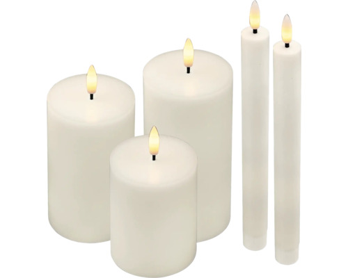 Olika LED-ljus i ett set