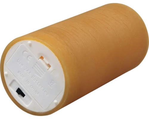 Dekorativt LED-ljus med batterifack