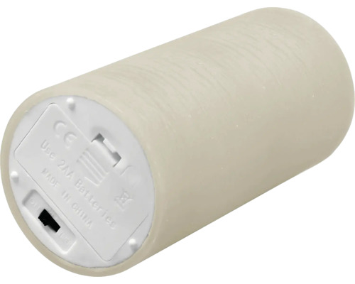 Dekorativt LED-ljus med batterifack