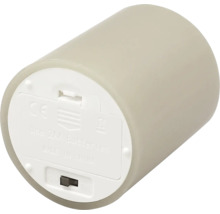 Dekorativt LED-ljus med batterifack och strömbrytare