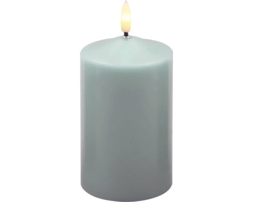 Dekorativt LED-blockljus med flameffekt