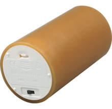 Dekorativt LED-blockljus med batterifack