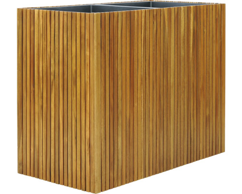 Träplanteringskärl med insats