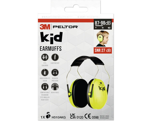 3M Peltor Kid hörselkåpor för barn