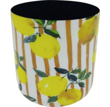 Tandborstmugg med citronmönster