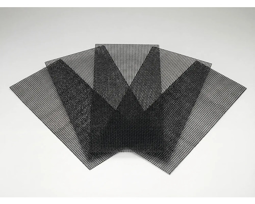 Flera svarta insektsnät