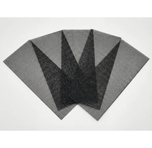 Flera svarta plastgaller