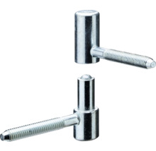 Skruvgångjärn med gängbultar i detalj