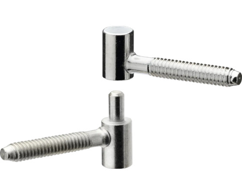 Pinngångjärn HETTICH förnicklad Ø8x28mm Skruvöglor av metall