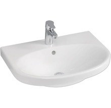 Keramisk handfat med blandare för badrummet