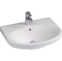 Tvättställ i keramik med blandare