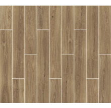 Lagt klinker med träimitation.