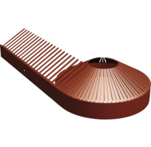 Lövfångare i metall för takrännor