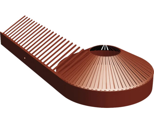 Lövfångare i metall för takrännor