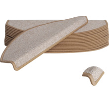 Trappsteg av textil i en stapel