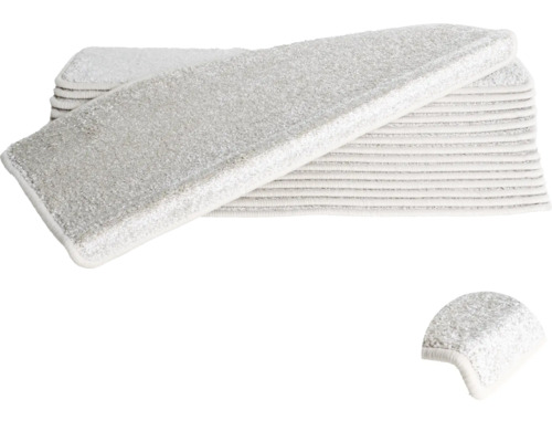 Trappmattor i textil i en stapel