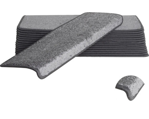 Trappstegsmattor av textil i set