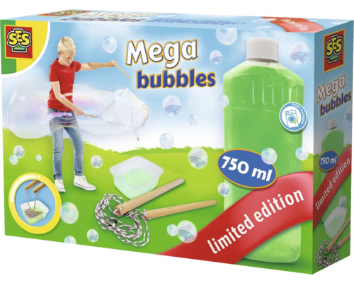 SES Mega såpbubblor set med 750ml såpbubbellösning