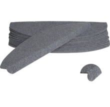 Trappstegsmattor av filt i en stapel