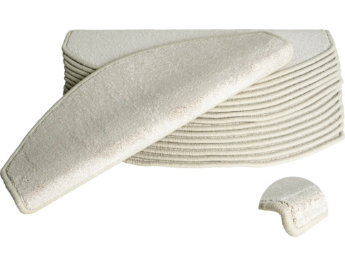 Trappstegsmattor av textil i en stapel