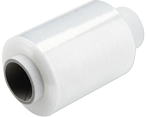 Rulle transparent stretchfilm för packning och säkring av föremål