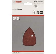 Bosch slippapper Expert för trä, korn 40, 5 stycken